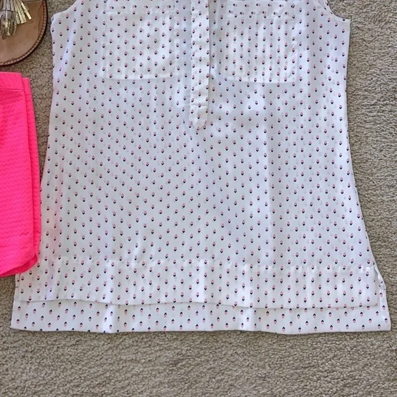 Ann Taylor Sleeveless Popover Blouse - Picture 4 of 6
